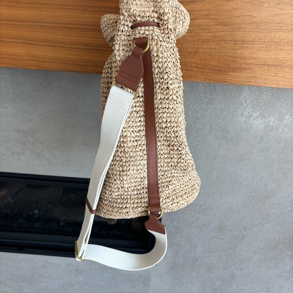 NWT J. Crew woven sling bag - Picture 10 of 11